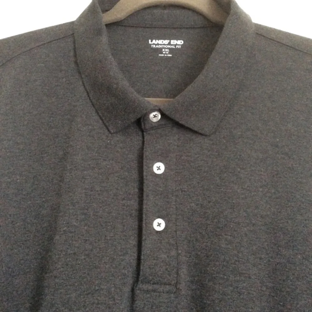 EUC Lands’ End Men’s 100% Cotton Polo XXL